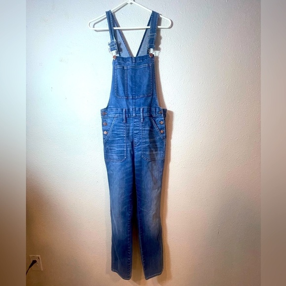 Madewell Pants - Madewell Blue Denim Overalls